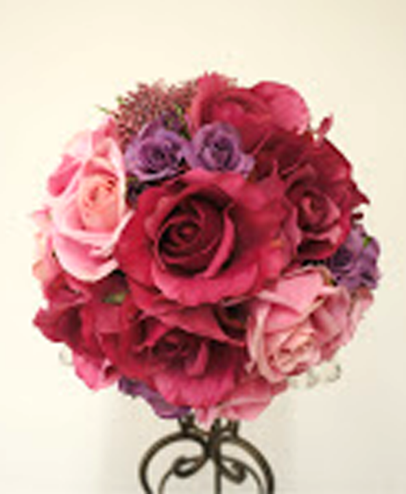 ウェディングブーケ 赤