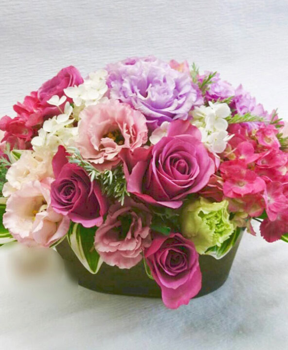 ドラマティックなピンク・パープルミックス