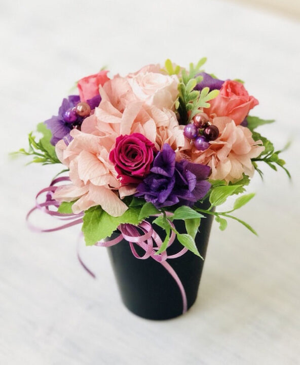 プリザーブドフラワー アレンジメント